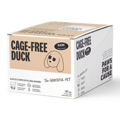 The Grateful Pet Raw Cage-Free Duck Frozen Dog Food 2kg