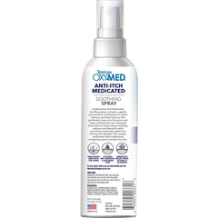 Tropiclean OxyMed Anti-Itch Medicated Spot Treatment Spray for Cats & Dogs 8oz
