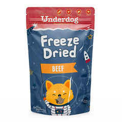 Underdog Beef Freeze-Dried Grain-Free Dog Treats 60g