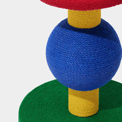 VETRESKA Chroma Cat Scratcher Post (Playful Ball)