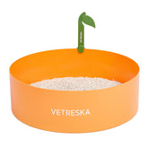 VETRESKA Tangerine Cat Litter Tray