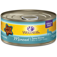 Wellness Complete Health Minced Tuna Dinner Grain-Free Canned Cat Food 156g