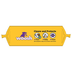 Woosh Fragrance-Free Unscented Antibacterial Pet Wipes 100pcs