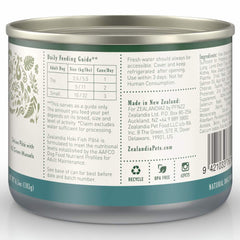 15% OFF (Exp 13Feb26) : Zealandia Wild Hoki Fish Pate Grain-Free Adult Canned DOG Food 185g