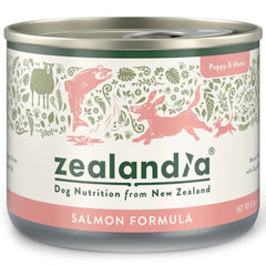 25% OFF (Exp 9Mar26): Zealandia Salmon Mousse Pate Puppy Canned Dog Food 185g
