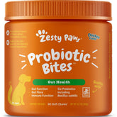 Zesty Paws Probiotic Bites Chicken Flavor Dog Supplement Chews 90ct