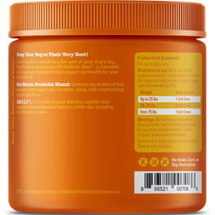 Zesty Paws Probiotic Bites Pumpkin Flavor Dog Supplement Chews 90ct