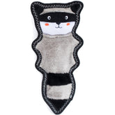 ZippyPaws Z-Stitch Skinny Peltz Raccoon Dog Toy