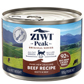 20% OFF: Ziwi Peak Beef Grain-Free Canned Cat Food 185g
