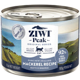 20% OFF: Ziwi Peak Mackerel Grain-Free Canned Cat Food 185g