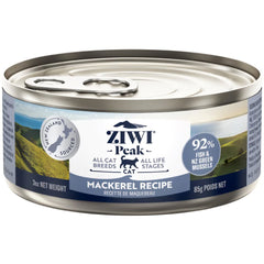 20% OFF: Ziwi Peak Mackerel Grain-Free Canned Cat Food 85g