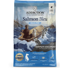 15% OFF/FREE TREATS: Addiction Salmon Bleu Grain-Free Dry Dog Food