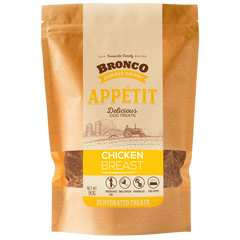 $3 OFF: Bronco Appetit Chicken Breast Dehydrated Dog Treats 90g