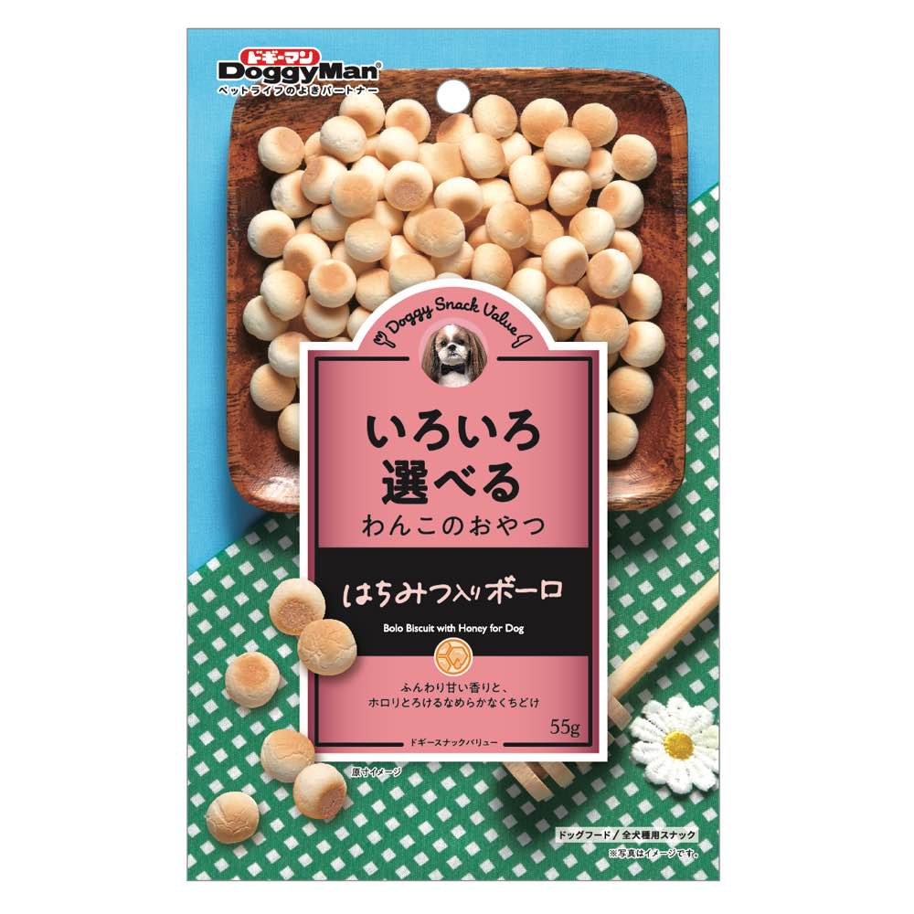 DoggyMan Doggy Snack Honey Bolo Dog Treats 55g