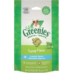 Greenies Catnip Flavor Dental Cat Treats 2.1oz