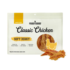 Food for the Good Party Bag Chicken Soft Jerky Treats For Cats & Dogs 400g