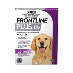 $25 OFF (Exp Jun26): Frontline Plus For Large Dogs 20 - 40kg 6 pack