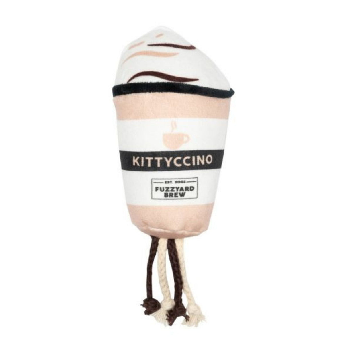 FuzzYard Kittyccino Plush Cat Toy