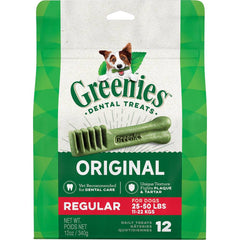 Greenies Original Regular Dental Dog Treats