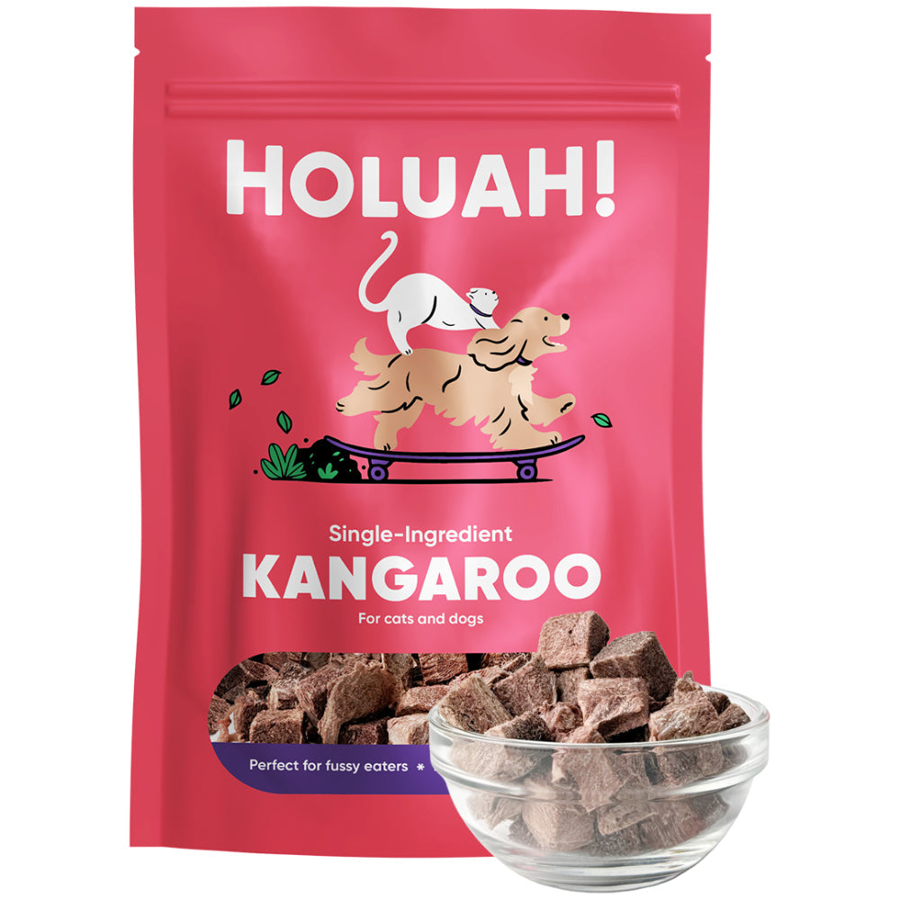 Holuah Kangaroo Freeze Dried Treats For Cats & Dogs 70g