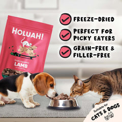Holuah Beef Freeze Dried Treats For Cats & Dogs 70g