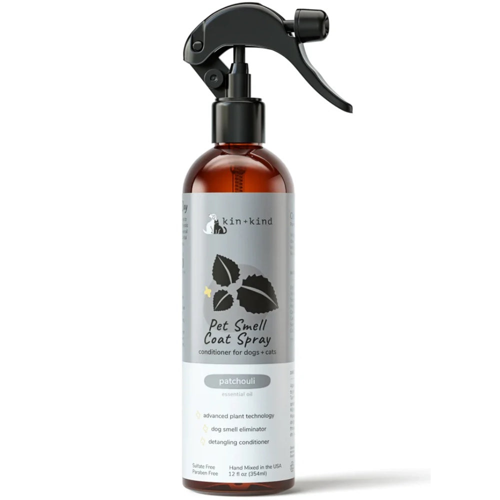 Kin+Kind Pet Smell Patchouli Coat Spray 12oz