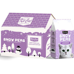 Kit Cat Snow Peas Lavender Antibacterial Clumping Cat Litter 7L