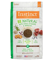 Instinct Be Natural Real Lamb & Oatmeal Dry Dog Food