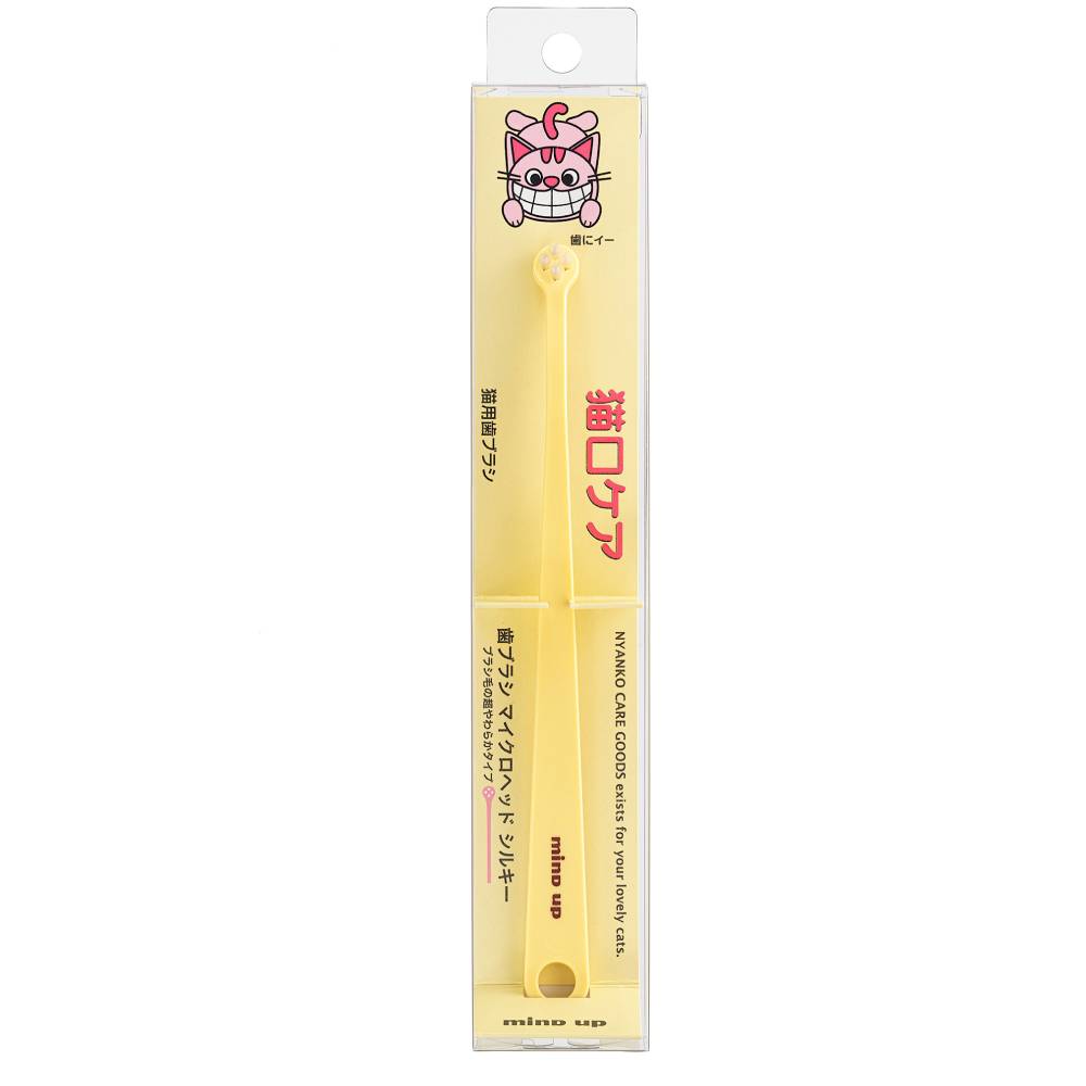 Mind Up Nyanko Care Toothbrush Silky Micro Head For Cats