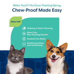 15% OFF: NaturVet Bitter Yuck! No Chew Spray 8oz