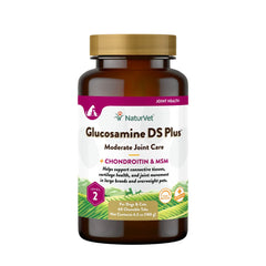 Naturvet Glucosamine DS Plus Level 2 Joint Care Supplement Time Release Chewable Tablets For Dogs & Cats
