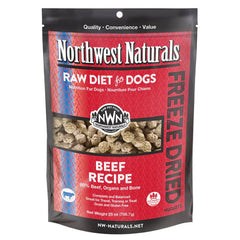 Northwest Naturals Beef Freeze Dried Raw Diet Dog Food