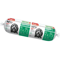 Prime100 NPD+ Crocodile & Tapioca Grain Free Cooked Chilled Roll Dog Food 2kg