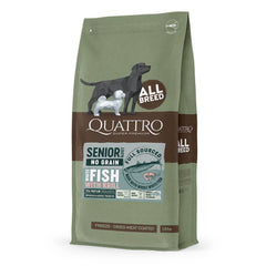 50% OFF: Quattro Whitefish & Krill Senior & Diet All Breed No Grain Dry Dog Food