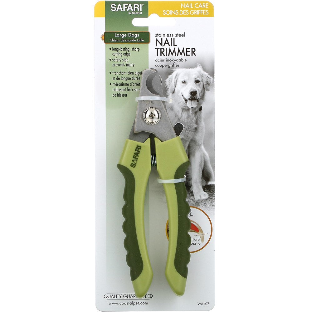 Safari Professional Stainless Steel Dog Nail Trimmer (Large)