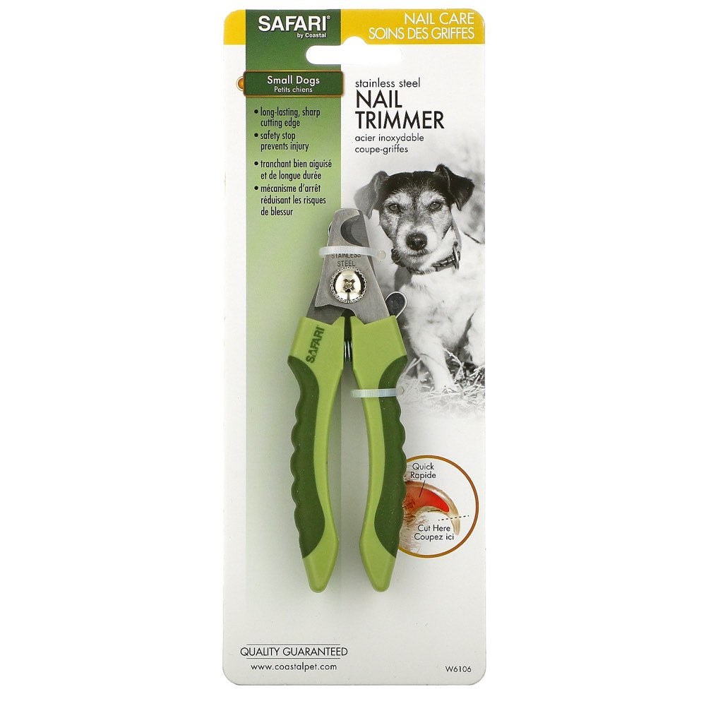 Safari Professional Stainless Steel Dog Nail Trimmer (Small)