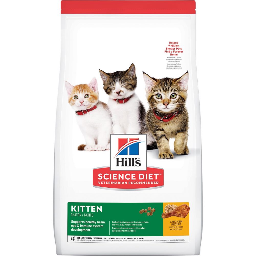 Science Diet Kitten Chicken Recipe Dry Cat Food