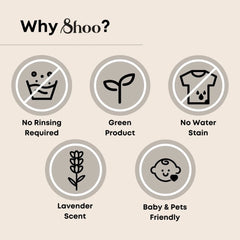 Shoo Natural Odour Remover & Disinfectant Spray 250ml