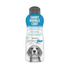 Tropiclean Perfect Fur Short Double Coat Dog Shampoo 16oz