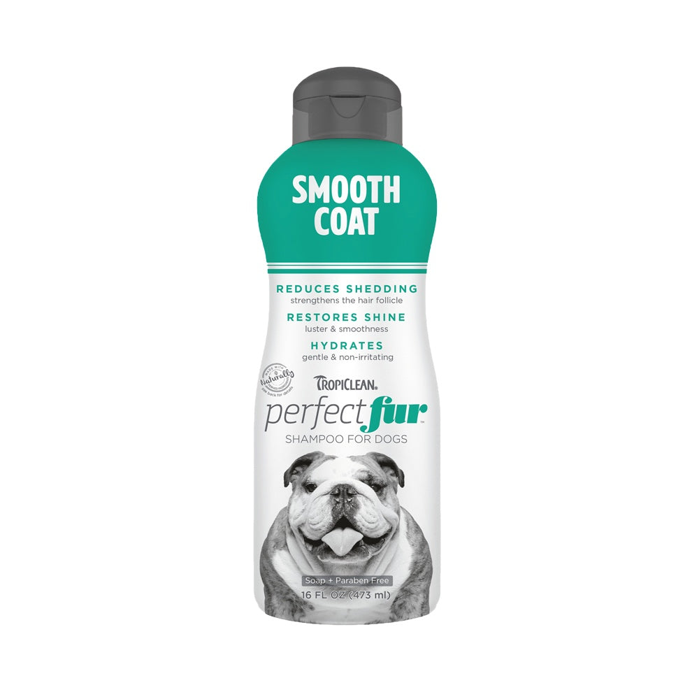 Tropiclean Perfect Fur Smooth Coat Dog Shampoo 16oz