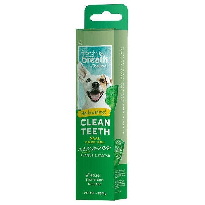 Tropiclean Fresh Breath Clean Teeth Oral Care Gel For Dogs