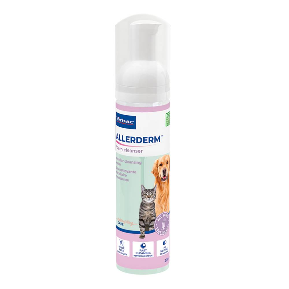 Virbac Allerderm Foaming Cleanser 200ml