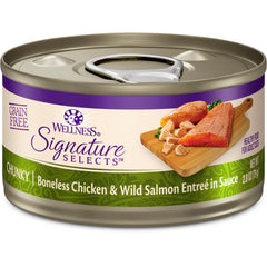 Wellness CORE Signature Selects Chunky Chicken & Salmon Grain-Free Canned Cat Food