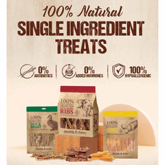 Absolute Bites Air Dried Duck Necks Dog Chews Treats 350g