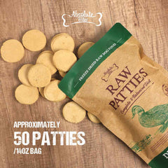 37% OFF: Absolute Bites Salmon Freeze-Dried Raw Patties Dog Food 14oz