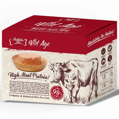 Absolute Bites Wild Age Beef Complete & Balanced Diet Canned Cat Food 80g - Box of 6