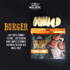 Absolute Holistic Beef Burger Freeze Dried Raw Treats for Cats & Dogs 80g