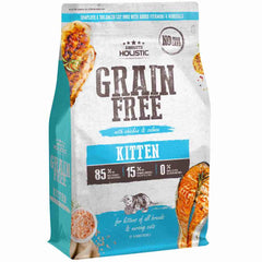 33% OFF: Absolute Holistic Kitten Chicken & Salmon Grain-Free Dry Cat Food