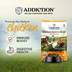 Addiction Chicken Supreme Grain-Free Adult Dry Cat Food 4lb