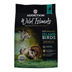 15% OFF: Addiction Wild Islands Birds Chicken, Duck & Turkey Grain-Free Dry Cat Food